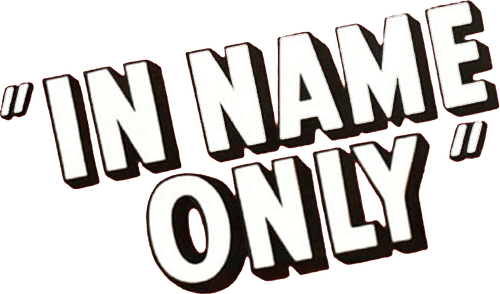 In Name Only
