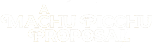 A Machu Picchu Proposal