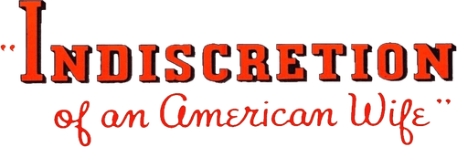 Indiscretion of an American Wife